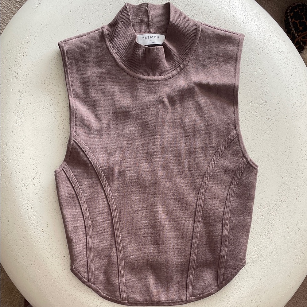 Aritzia Babaton Women's mock neck Top
